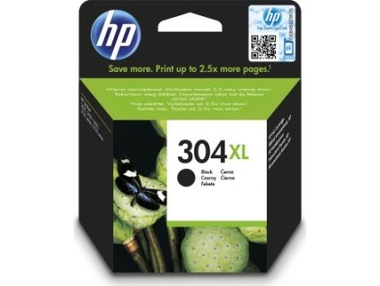 HP 304XL Black Original Ink Cartridge, N9K08AE