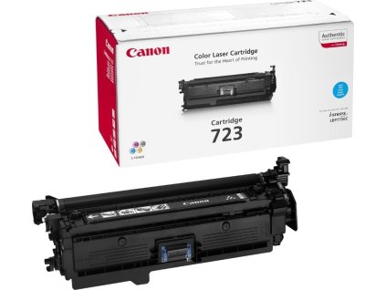 Canon originální toner CRG-723C/ LBP-7750Ddn/ 8 500 stran/ azurová