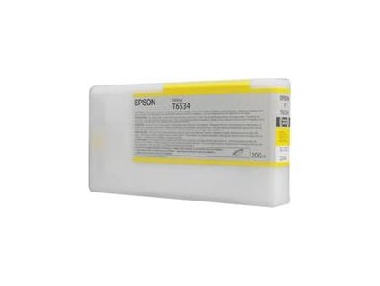 Epson T6534 Yellow Ink Cartridge (200ml)