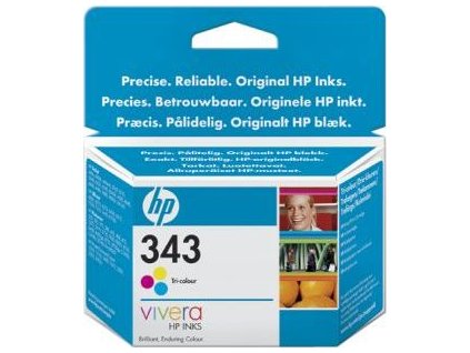 HP no. 343 - 3barevná ink. kazeta, C8766EE