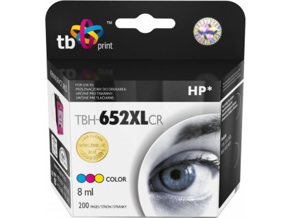 Ink. kazeta TB kompat. s HP 652 XL,CR reman