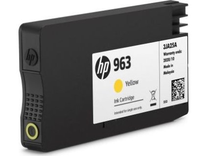 HP 963 ink. žlutá (3JA25AE)