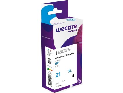 WECARE ARMOR ink kompatibilní s HP DJ 3940, C9351AE, 21ml, černá/black