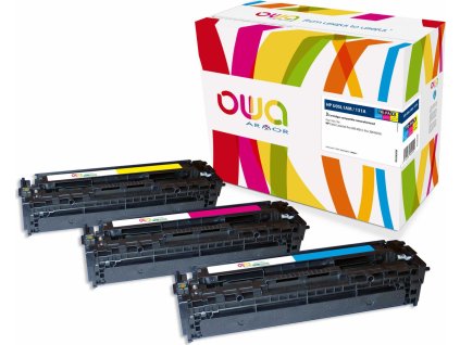 OWA Armor sada kompatibilní s HP U0SL1AM, 3x1800st, C+M+Y