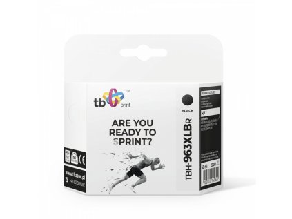 Ink. kazeta TB kompat. s HP OfficeJet Pro 9020 963XL, BK reman.