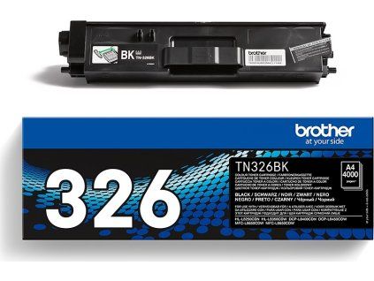 TN 326BK Toner Carton Top s