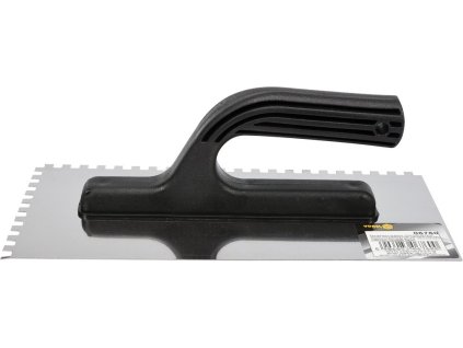 Hladítko 270 x 125 mm nerez zuby 6 x 6 mm