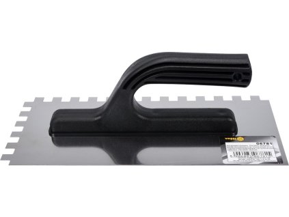 Hladítko 270 x 125 mm nerez zuby 10 x 10 mm