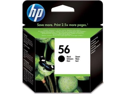 HP (56) C6656AE - ink. náplň černá, DJ 5550, 5652 originál