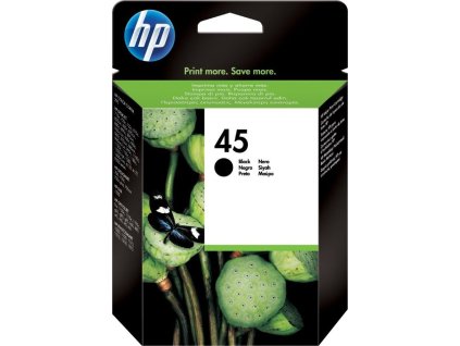HP (45) 51645AE - ink. náplň černá, DJ 7x,8x,9x,11x,12x originál