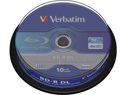 VERBATIM BD-R Blu-Ray DL 50GB/ 6x/ 10pack/ spindle