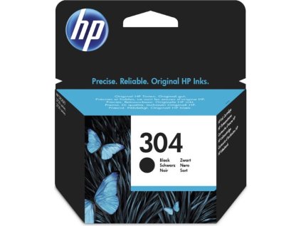 HP 304 Černá originální inkoustová kazeta