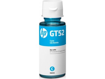 HP inkoustová lahvička GT52 azurová M0H54AE originál