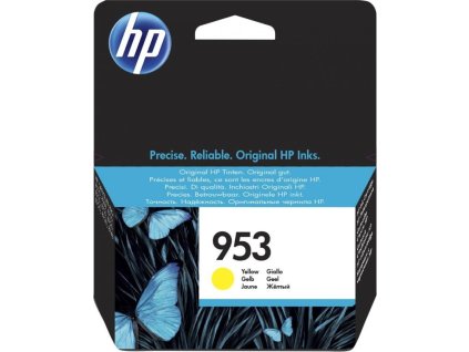 HP inkoustová kazeta 953 žlutá F6U14AE originál