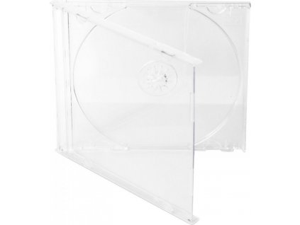 COVER IT box jewel + tray/ plastový obal na CD/ 10mm/ čirý/ 10pack