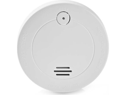 Kouřový alarm | Napájení z baterie | Životnost baterie Až: 1 Rok | EN 14604 | S testovacím tlačítkem | 85 dB | ABS | Bílá