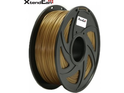 XtendLAN PETG filament 1,75mm zlatý 1kg