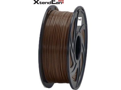XtendLAN PETG filament 1,75mm hnědý 1kg