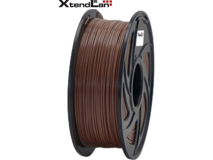XtendLAN PLA filament 1,75mm hnědý 1kg