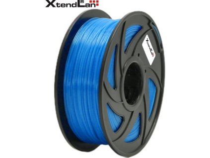 XtendLAN PLA filament 1,75mm modrý poměnkový 1kg