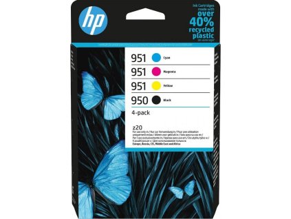 HP 950 Black / 951 CMY Original Ink Cartridge 4-Pack