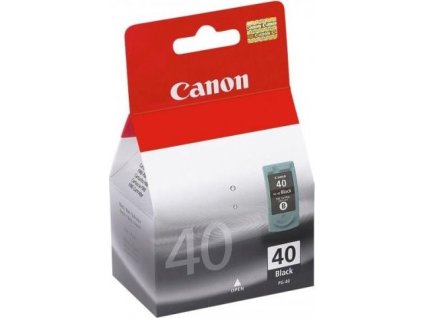 Canon inkoustová náplň PG-40Bk/ černá