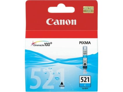 Canon inkoustová náplň CLI-521C/ azurová