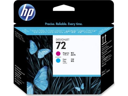 HP (72) C9383A tisková hlava azurová a purpurová originál