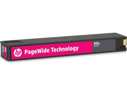 HP inkoustová kazeta 913A purpurová F6T78AE originál