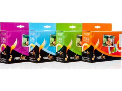 PRINTLINE Multipack kompatibilní s Canon CLI-551XL /  pro iP7250, MG 6350  / 1 x 22 ml + 4 x 11 ml, C,M,Y,BK BK, čip
