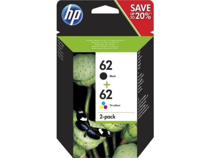 HP ink 62 (černá 4ml, barevná 4,5ml) pro HP ENVY 5540, HP ENVY 5640, HP ENVY 7640, HP OfficeJet 5740