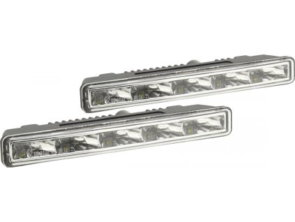 Světla denního svícení 5 HIGH POWER LED 12V/24V (185x23x55 mm)