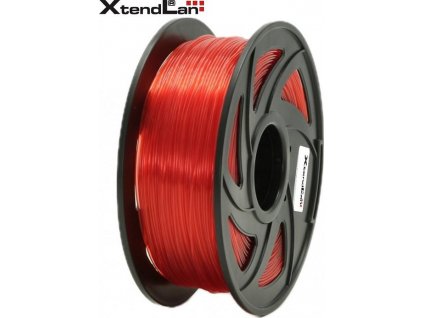 XtendLAN PLA filament 1,75mm průhledný oranžový 1kg