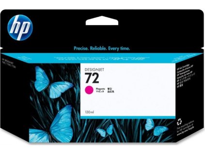 HP (72) Magenta ink. náplň pro DJ T1100, 130ml, C9372A  originál