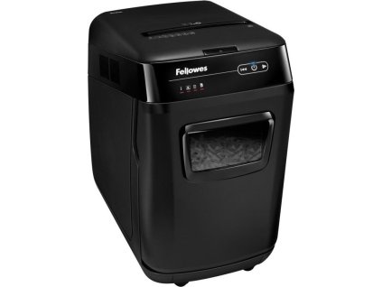 FELLOWES skartovač AutoMax 200 C/ křížový řez 4x38 mm/ objem koše 32 l/ certifikát NBÚ/ stupeň utajení P-4 (důvěrné)
