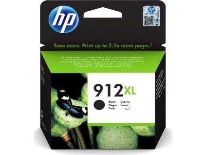 HP cartridge 912XL (black, 825str.) pro HP OfficeJet 8013, HP OfficeJet Pro 8023