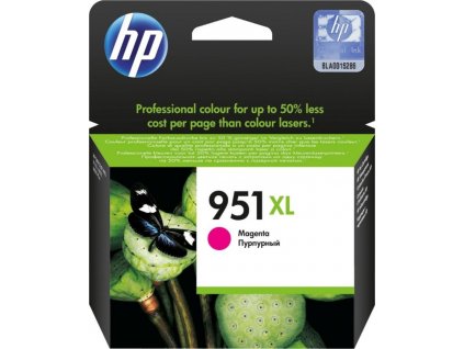 HP (951XL) inkoustová kazeta purpurová, CN047AE originál