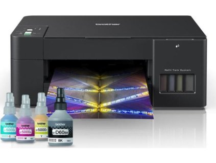 BROTHER inkoust DCP-T420W / A4/ 16/9ipm/ 64MB/ 6000x1200/ copy+scan+print/ USB 2.0 / wifi /ink tank system