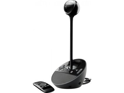 Logitech HD webkamera ConferenceCam BCC950/ 1920x1080/ USB/ Optika Carl Zeiss/ Dálkové ovládání/ Černá