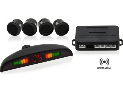 Parkovací asistent 4 senzory, LED display, bezdrátový
