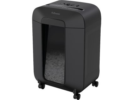 FELLOWES skartovač LX 85/ křížový řez 4x40mm/ objem koše 19 l/ stupeň utajení P-4 (důvěrné)/ černý