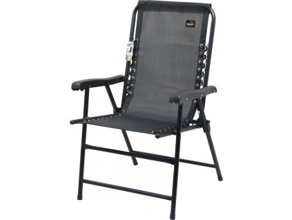 Židle zahradní skládací TERST černá