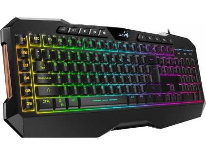 GENIUS GX GAMING Scorpion K11 Pro/ drátová/ podsvícená/ USB/ černá/ CZ+SK layout