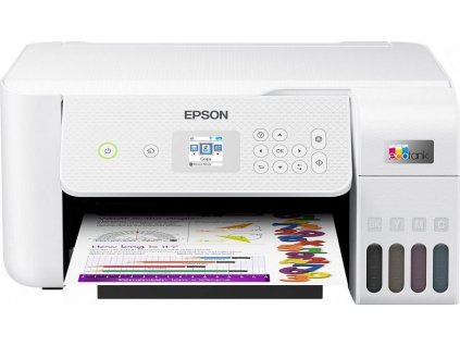 Epson EcoTank L3266/ 5760 x 1440/ A4/ MFZ/ ITS/ 4 barvy/ LCD/ Wi-Fi/ USB