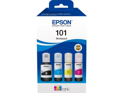 Epson inkoustová náplň/ T03V64A/ 101 EcoTank/ L6160/ L6170/ L6190/ L4150/ L4160/ 4-colour Mulitpack