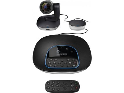 Logitech HD webkamera Group ConferenceCam/ 1920x1080/ USB/ Bluetooth/ NFC/ Kensington port/ Dálkové ovládání