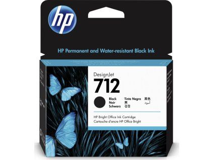 HP 712 80ml Black 0b s