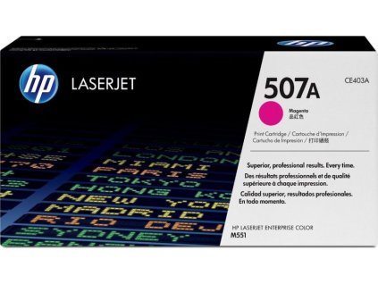 HP tisková kazeta purpurová CE403A originál