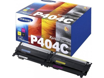 HP - Samsung tonerová sada CMYK CLT-P404C/ELS pro SL-C430x/C480x - 1500/1000 stran