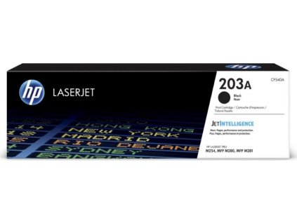 HP 203A Black Original LJ Toner Cartridge, CF540A